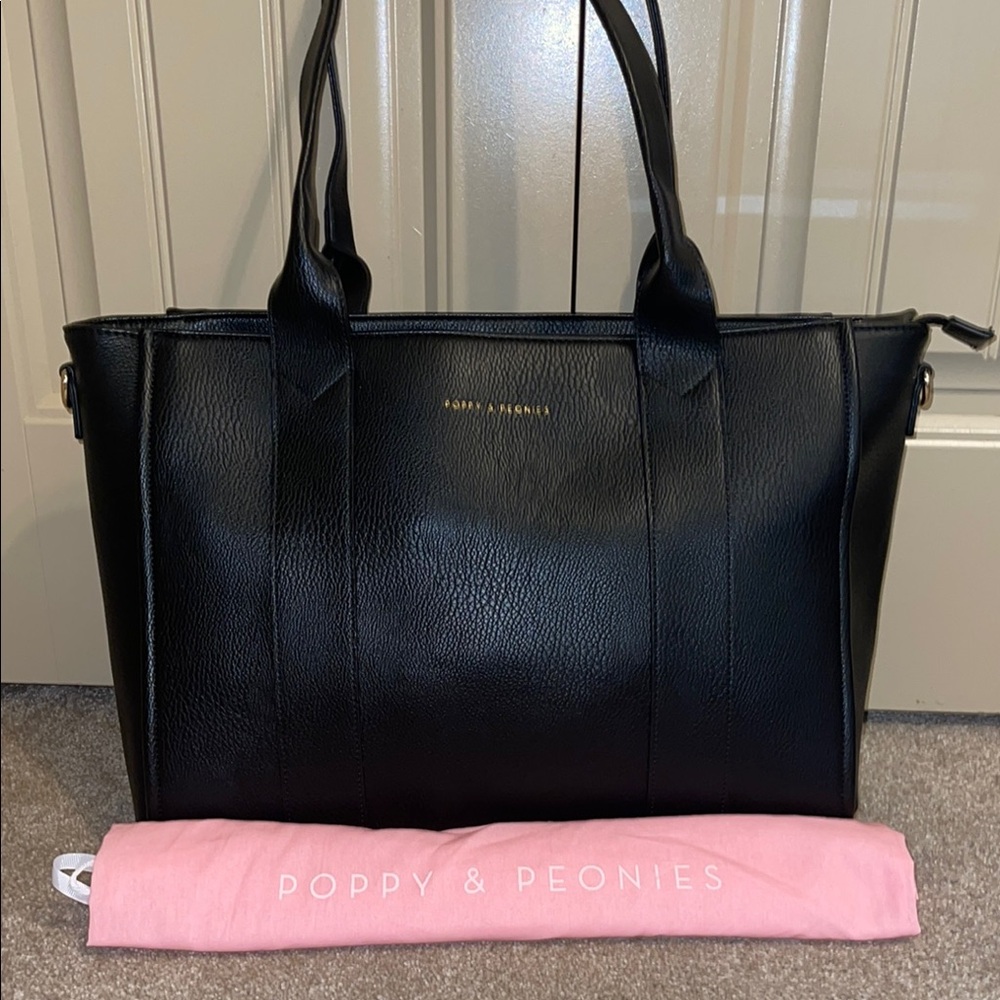 Poppy & Peonies Multitasker in Black NEW